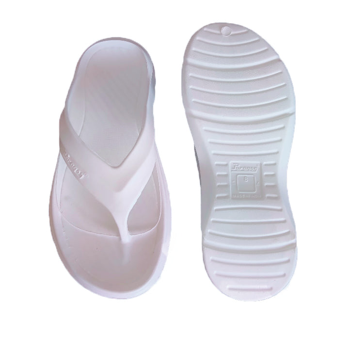 PARAGON 1406 WHITE TRENDY FLIP FLOP FOR MENS NEW MIAMI FOOTWEAR