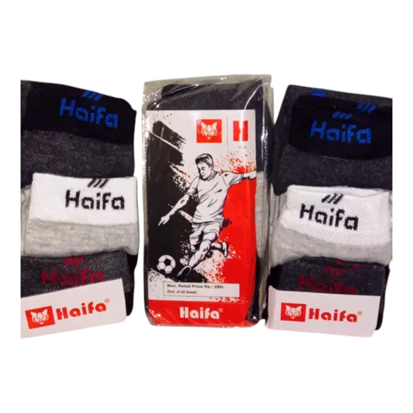 HAIFA ANKLE COMBO SOCKS 3PAIR SETS