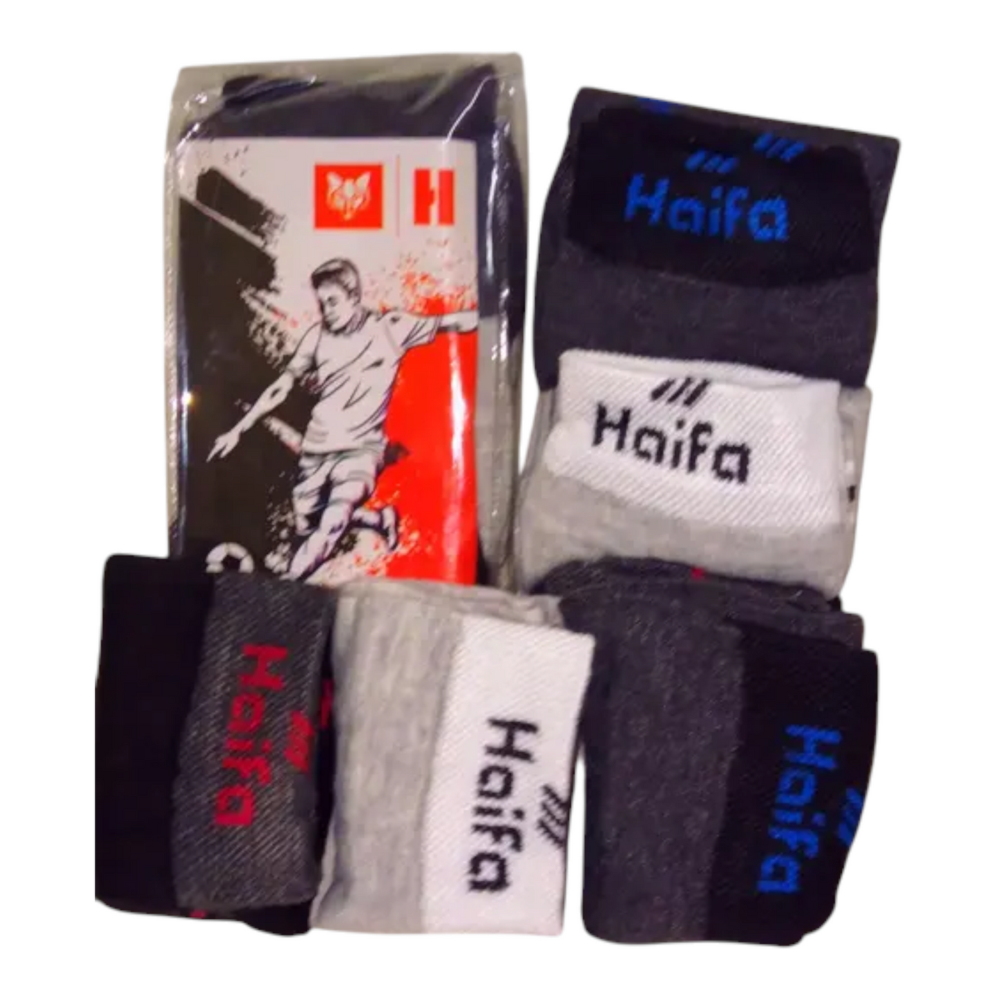 HAIFA ANKLE COMBO SOCKS 3PAIR SETS